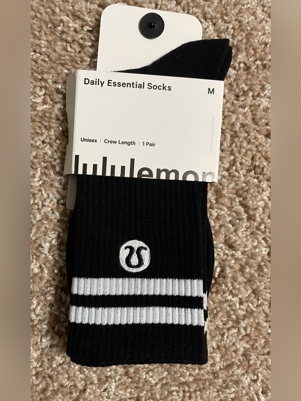Lululemon Daily Essential socks